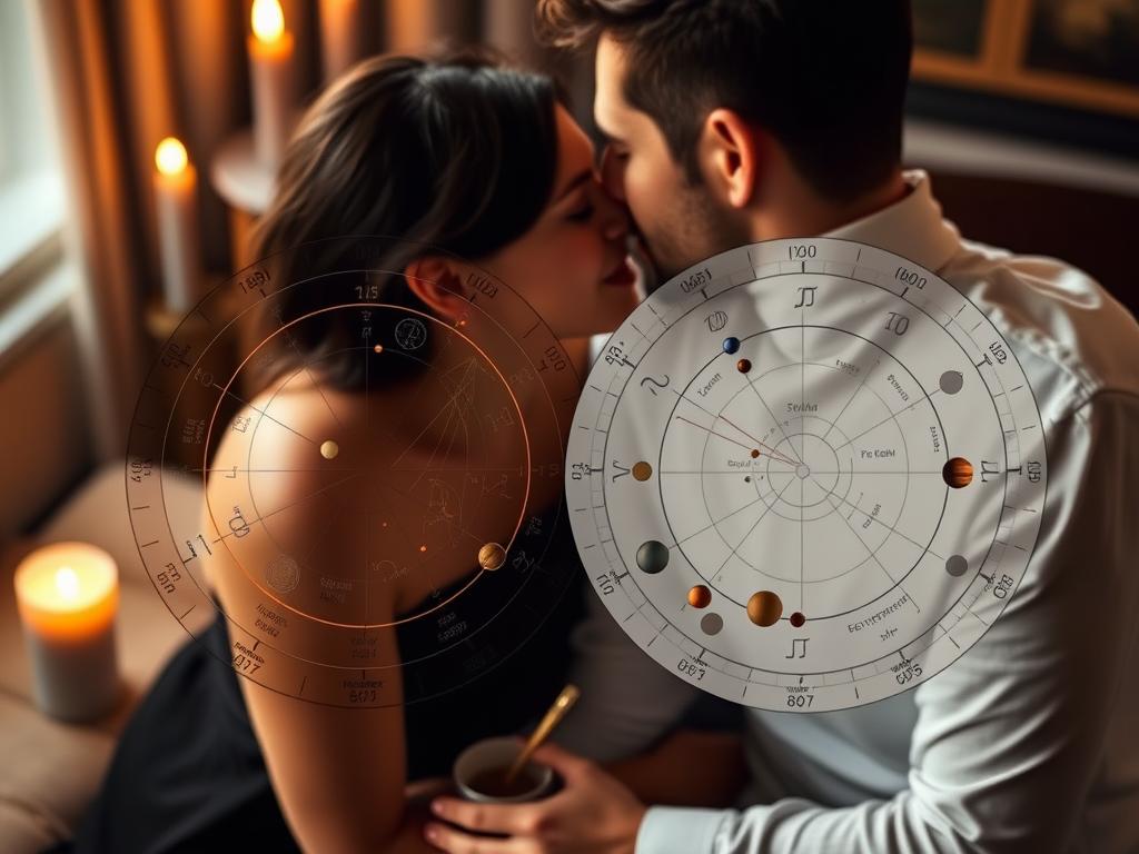 Relationship compatibility astrology reading with synastry chart