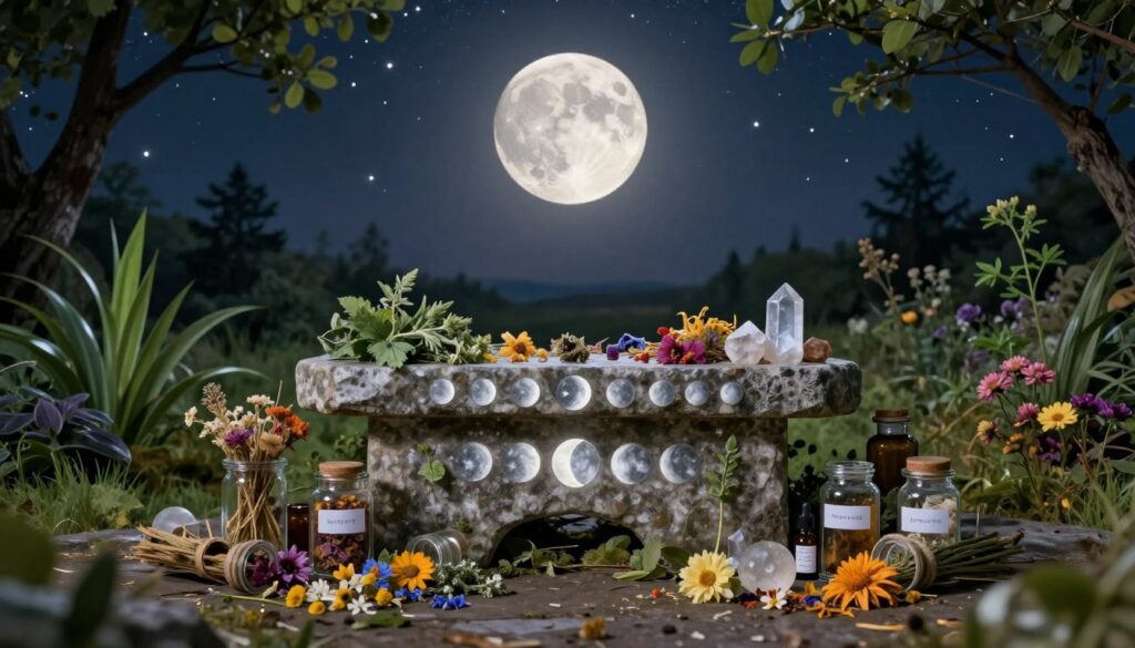 aligning remedies with moon phases