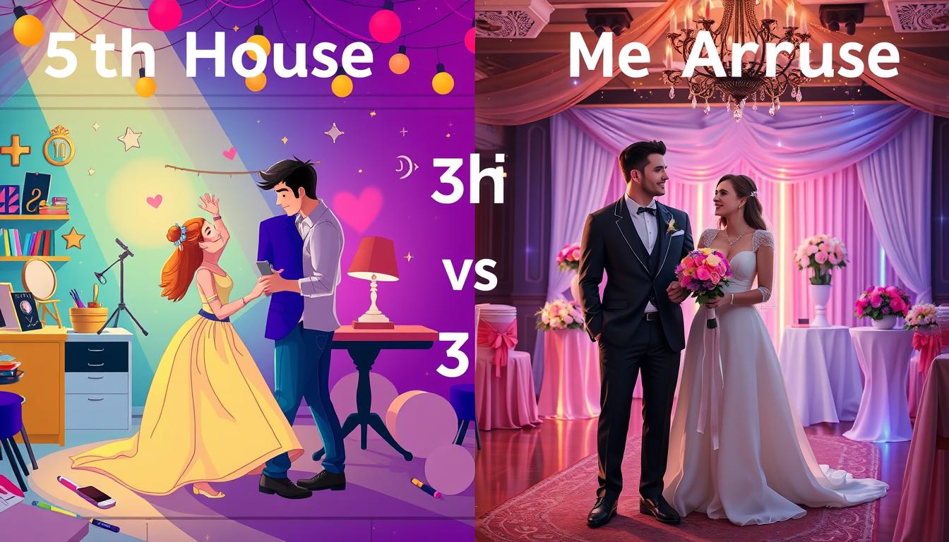 5th house vs 7th house astrology
