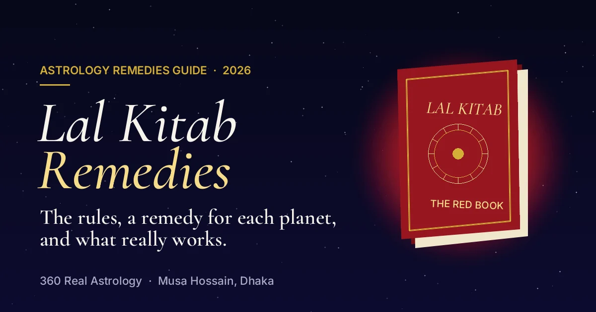 Lal Kitab, the red book of astrology: remedies guide by 360 Real Astrology